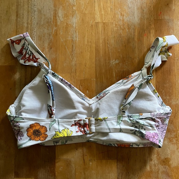Kona Sol Floral Swim Top - Picture 3 of 6